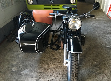 Rénovation Moto Sidecar